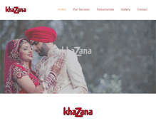 Tablet Screenshot of khazanaexotic.co.nz